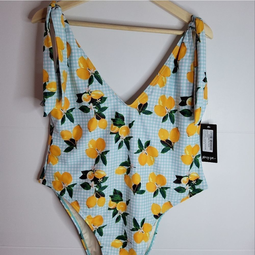 NWT Nasty Gal Swimsuit Turquoise-18 Size 14